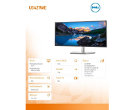 Dell 34.1'' U3421WE 210-AXQL Czarny - 1468358 - zdjęcie 11